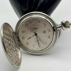 Vintage Silver 2000s Colibri Pocket Watch